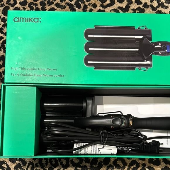 Amika High Tide Jumbo Deep Waver Hair Styling Tool brand new in box - Picture 5 of 6